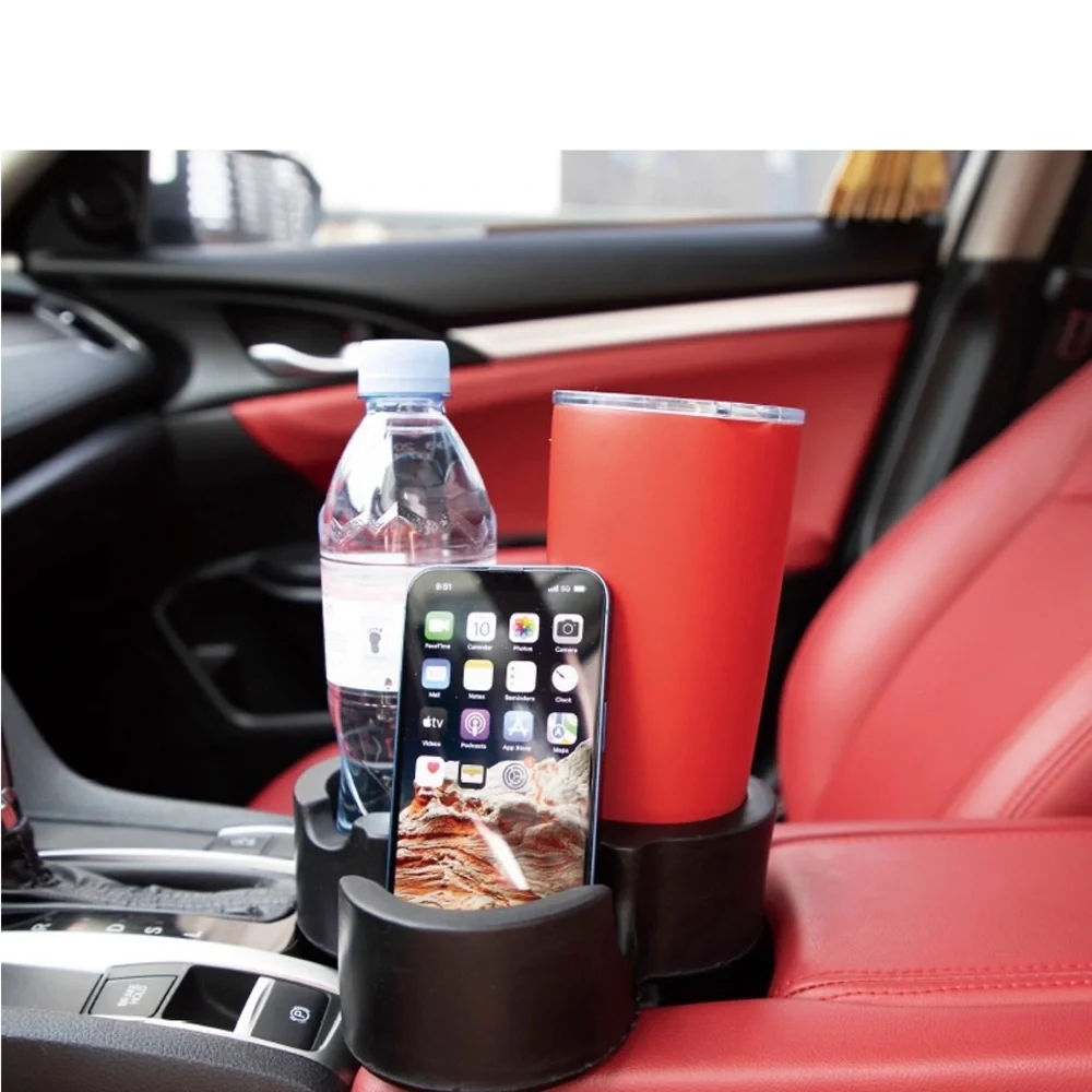 Cup Holder Red and Black